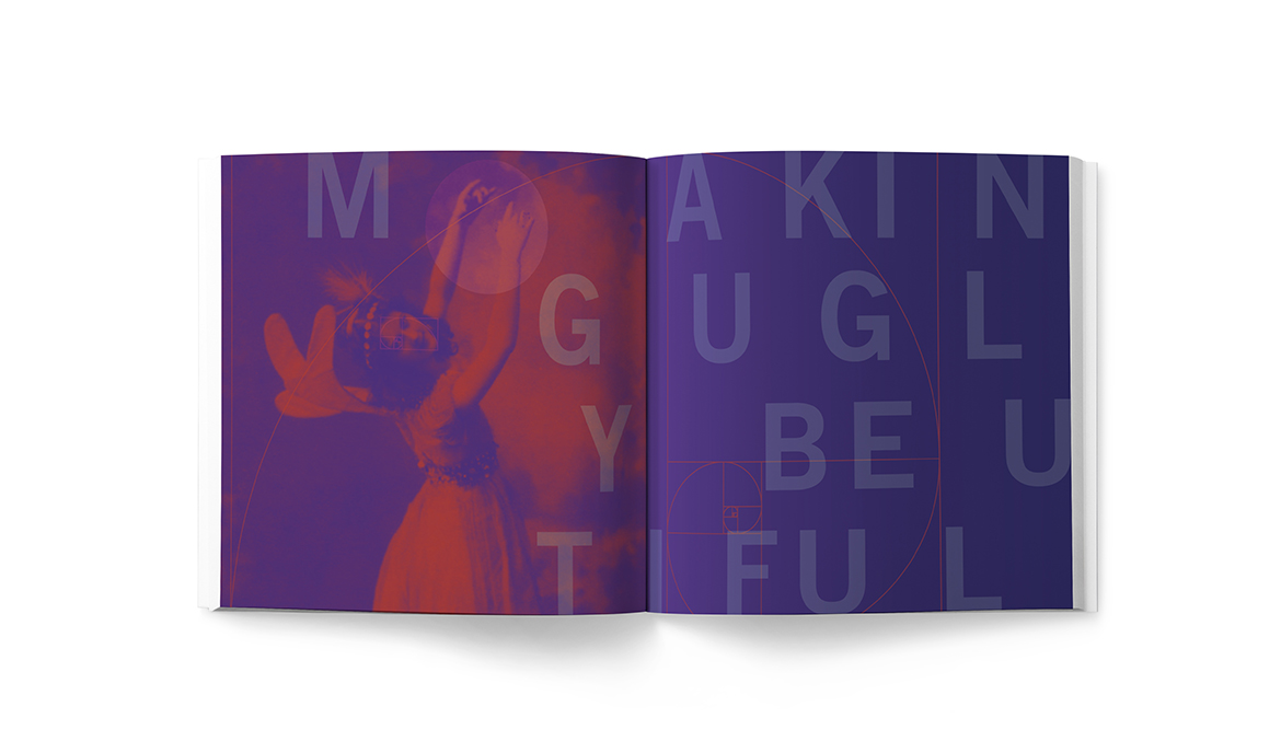 Gif of Dawson College Course Catalogue designed by Meghan Dove
